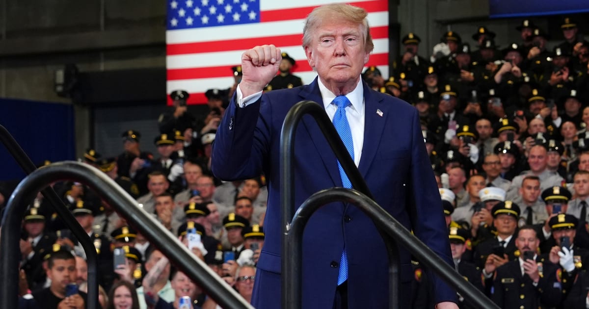 Trump’s graphic showed him as the only president ranked in the 'The Greatest' category (AP Photo/Julia Demaree Nikhinson)