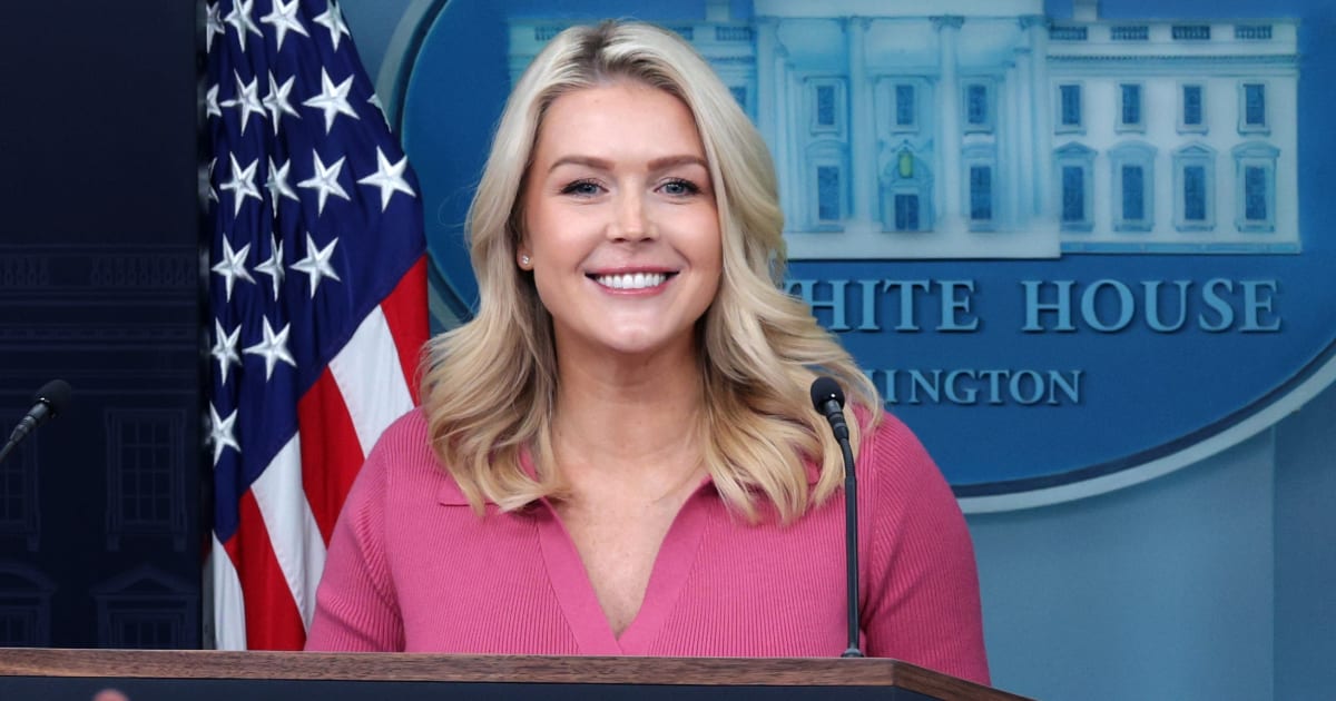 Reports claim Karoline Leavitt could become a full-time co-host on 'The View' (Getty Images)