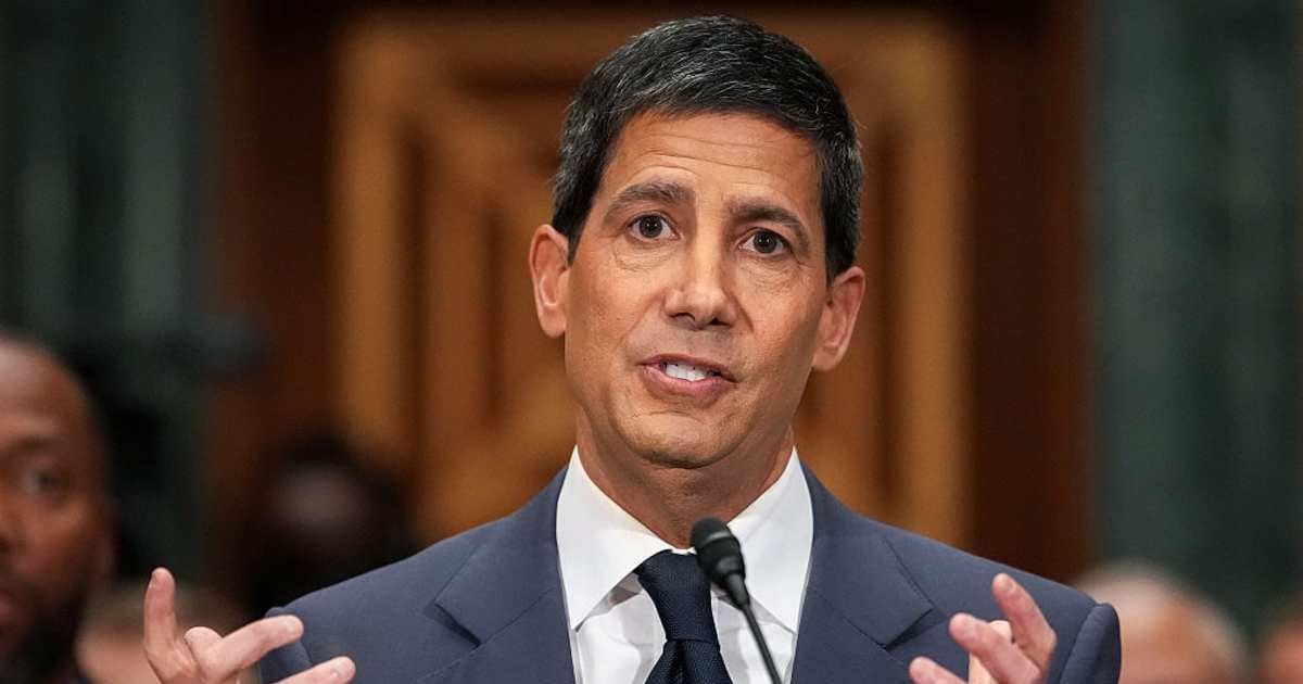 Fed Chair Kevin Warsh warned that underlying inflation had not meaningfully improved, saying clearer evidence was needed to reach the 2% target (Andrew Harnik/Getty Images)