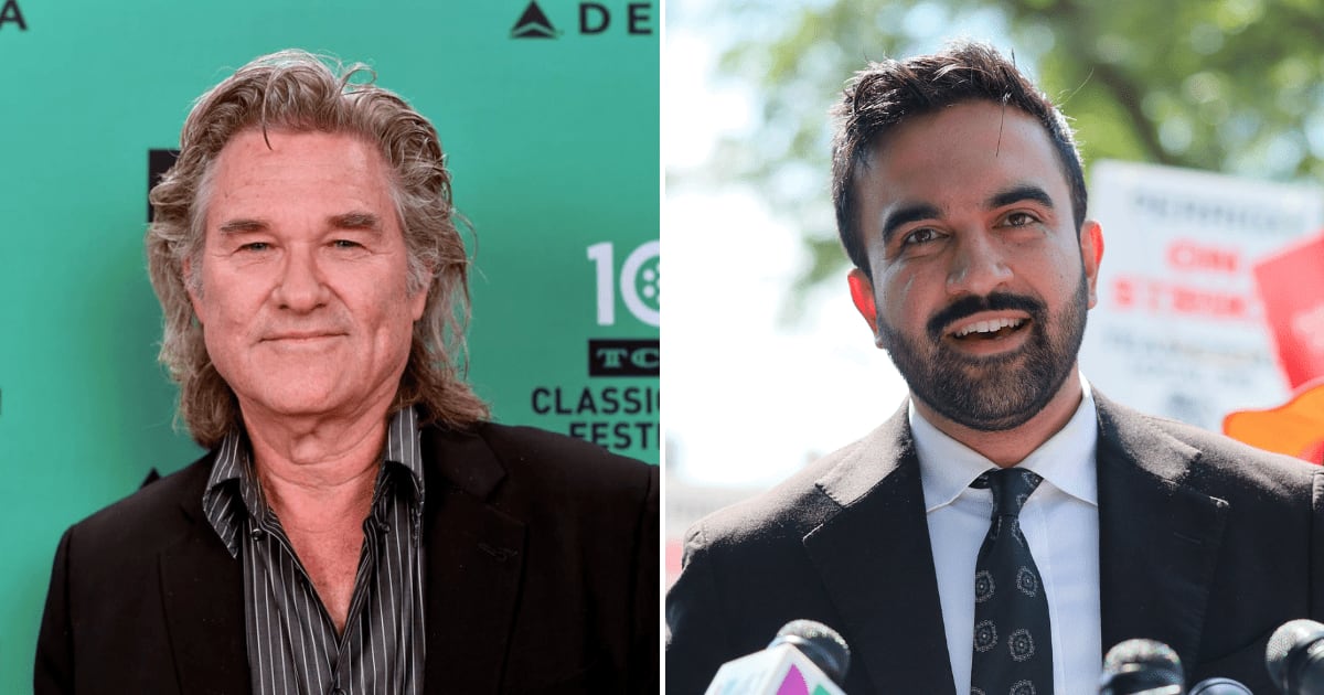 A viral social media post claims Kurt Russell has filed a lawsuit to kill Mayor Zohran Mamdani’s wealth tax (Getty Images)