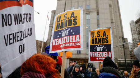 Democrats accuse Trump of risking troops' lives to secure Venezuela's oil