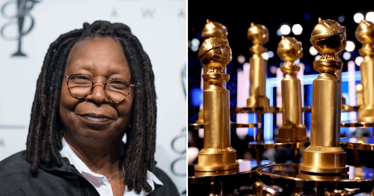 A viral claim states that the Golden Globes canceled Whoopi Goldberg's Lifetime Achievement Award over her alleged 'extremist views' (Getty Images)