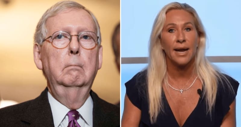Marjorie Taylor Greene jokes about McConnell’s absence: ‘Dead or alive, we don’t even know!’