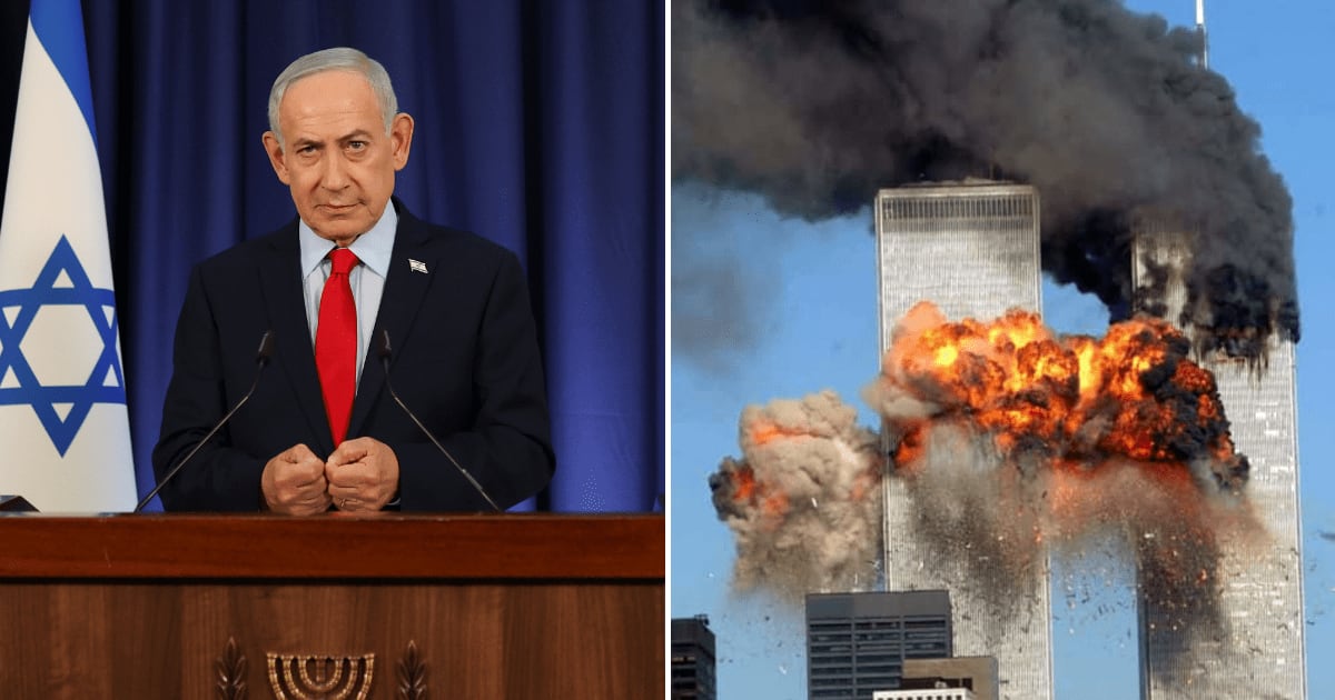 A social media rumor claimed Benjamin Netanyahu said Israel benefited from 9/11, prompting a fact check ahead of the attack’s 25th anniversary (AP Photo, Getty Images)