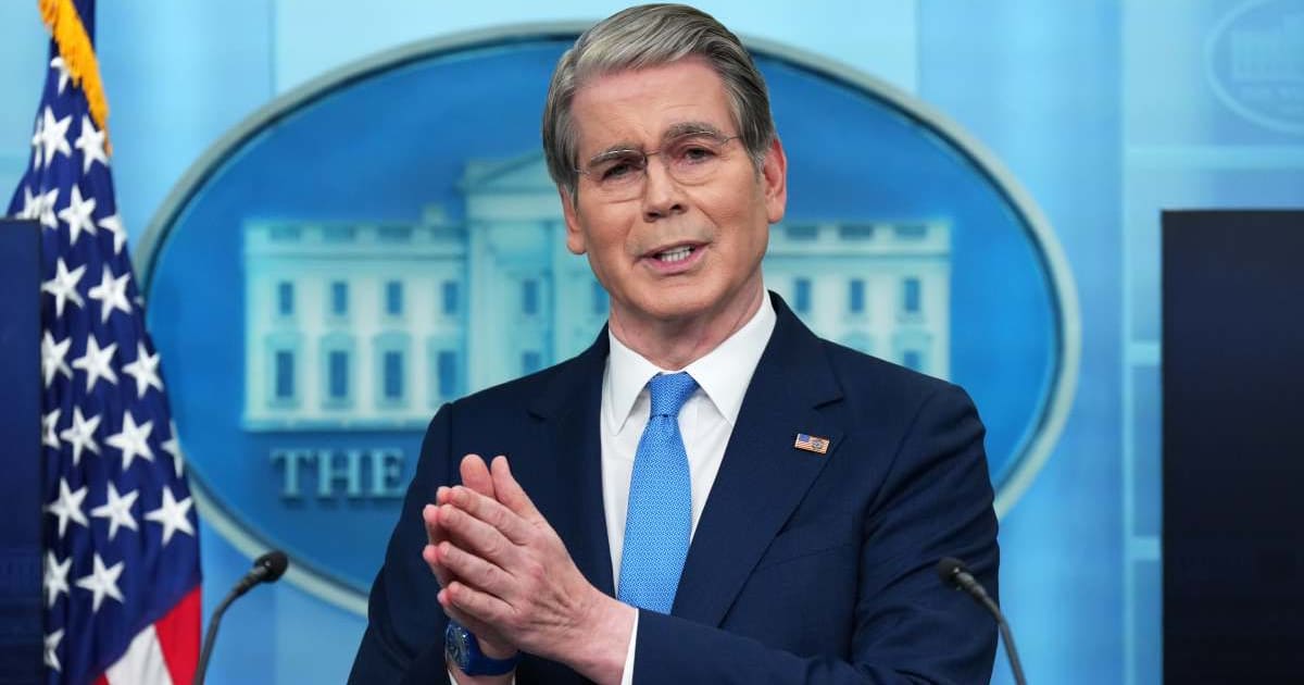 Scott Bessent took on a broader role in the Trump administration’s Iran policy, warning of economic consequences as officials considered additional sanctions (AP Photo/Jacquelyn Martin)
