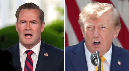US Ambassador to UN Mike Waltz calls Trump ‘president of peace’