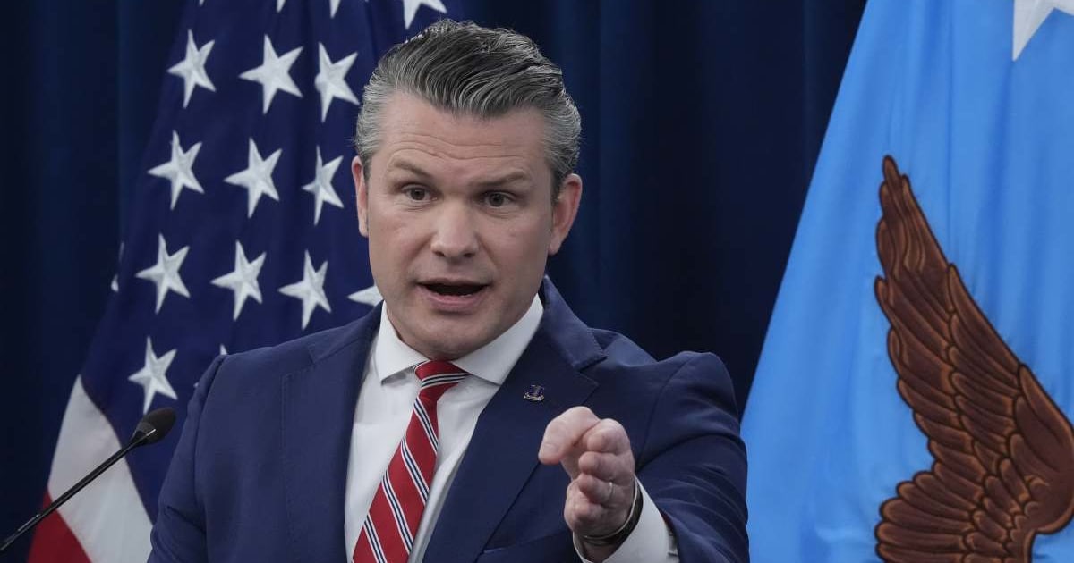 Military leaders told Defense Secretary Pete Hegseth that prolonged Iran operations were unsustainable and could weaken US forces against threats elsewhere (AP Photo/Manuel Balce Ceneta)