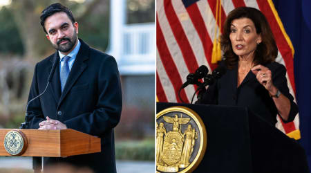 Mamdani, Hochul face stunning Ground Zero snub as 600 retired 9/11 cops demand they stay away