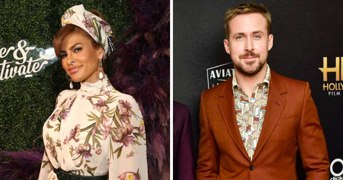 Eva Mendes first gave the public a look at her 'de Gosling' tattoo in 2022 (Getty Images)