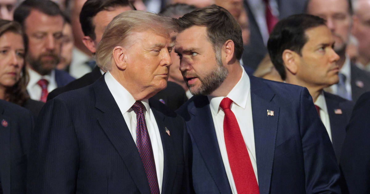 President Donald Trump and Vice President JD Vance at the Washington National Cathedral on July 28, 2026, in Washington, DC (Getty Images)
