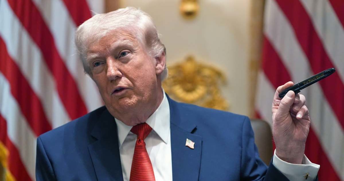 President Donald Trump said if people want to be successful and rich, they need to accept data centers (AP Photo/Alex Brandon)
