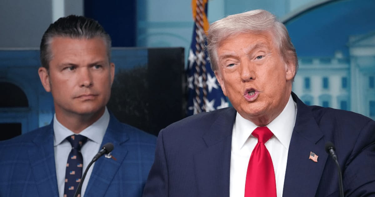 Trump was reportedly surprised by the number of generals and senior officers who had been removed or sidelined (Getty Images)
