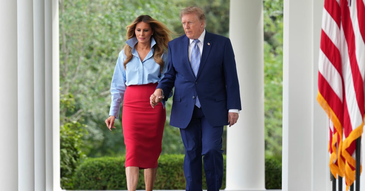Social media rumor claims President Donald Trump announced a canal named after First Lady Melania Trump to bypass Canada's Welland Canal (AP Photo/Jacquelyn Martin)