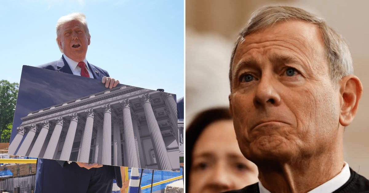 Trump's legal victory came with an unexpected twist from Chief Justice John Roberts that could loom over the project going forward (AP Photo/Jacquelyn Martin, Chip Somodevilla/Getty Images)