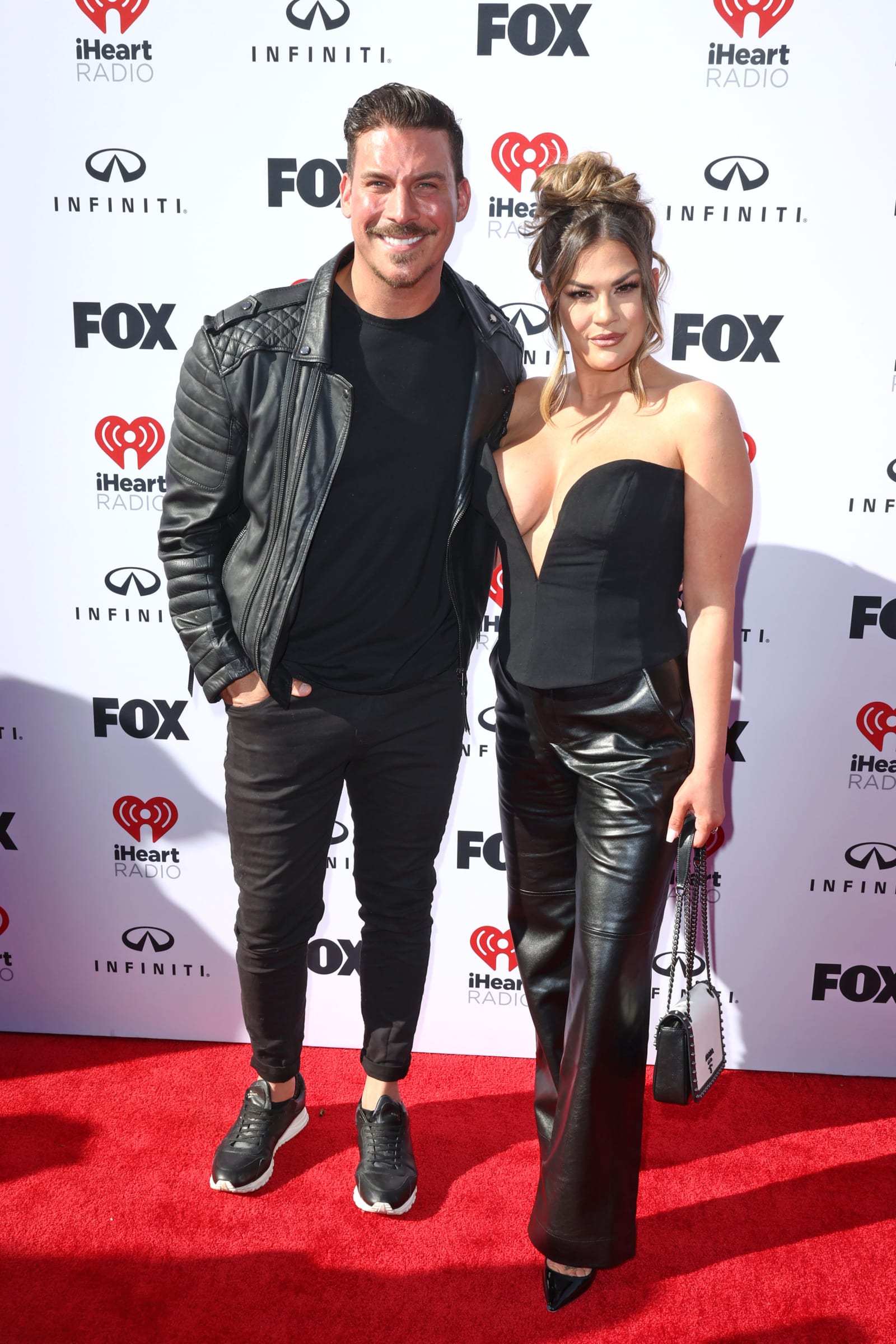 Jax Taylor and Brittany Cartwright attend the 2023 iHeartRadio Music Awards at Dolby Theatre in Los Angeles, California on March 27, 2023. Broadcasted live on FOX. (Photo by Joe Scarnici/Getty Images for iHeartRadio)