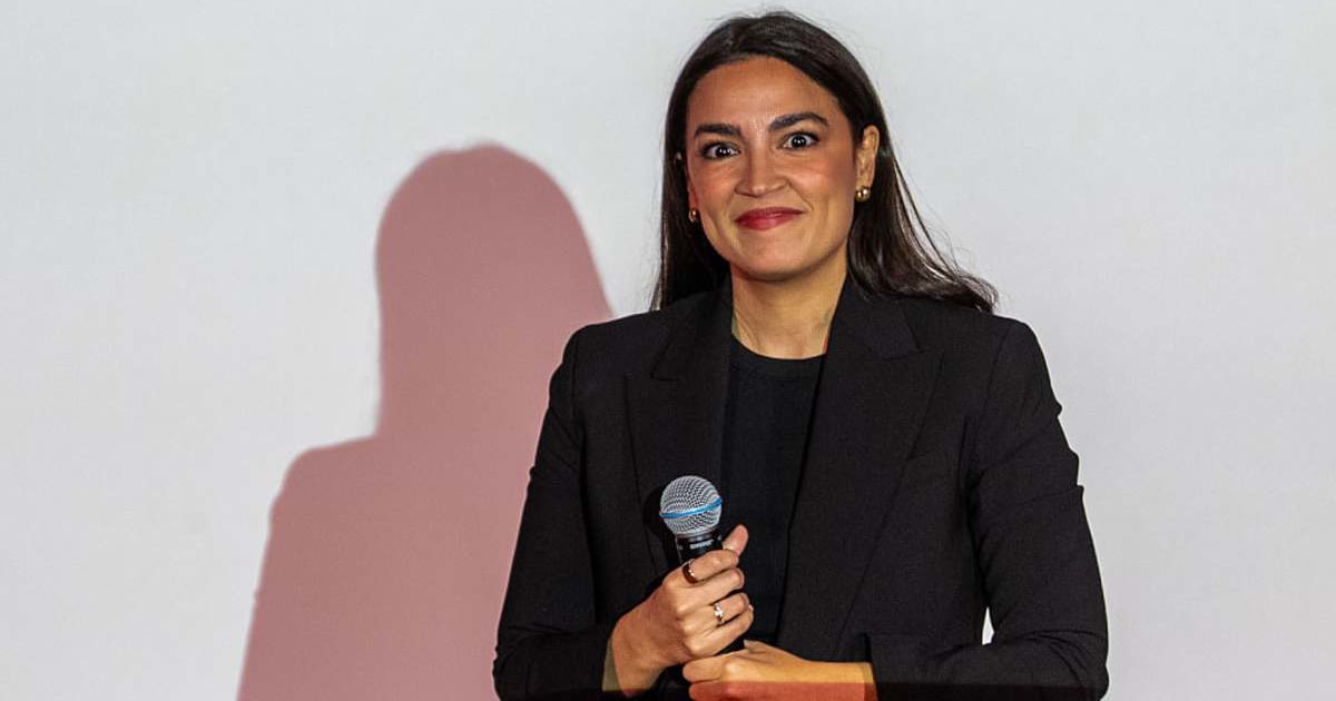 Rep Alexandria Ocasio-Cortez recently offered a candid take on whether she would date someone politically conservative (Getty Images)