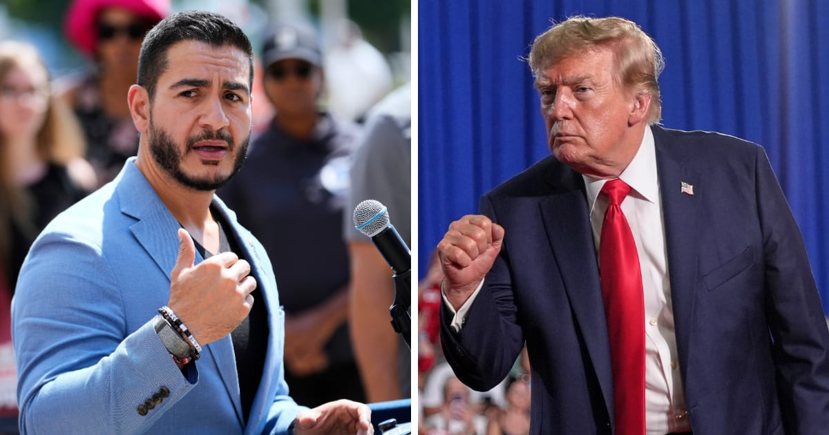 Abdul El-Sayed's earlier remarks came during a May 2023 episode of his podcast, 'America Dissected', before his recent comments on the trade dispute with Canada (AP Photo)