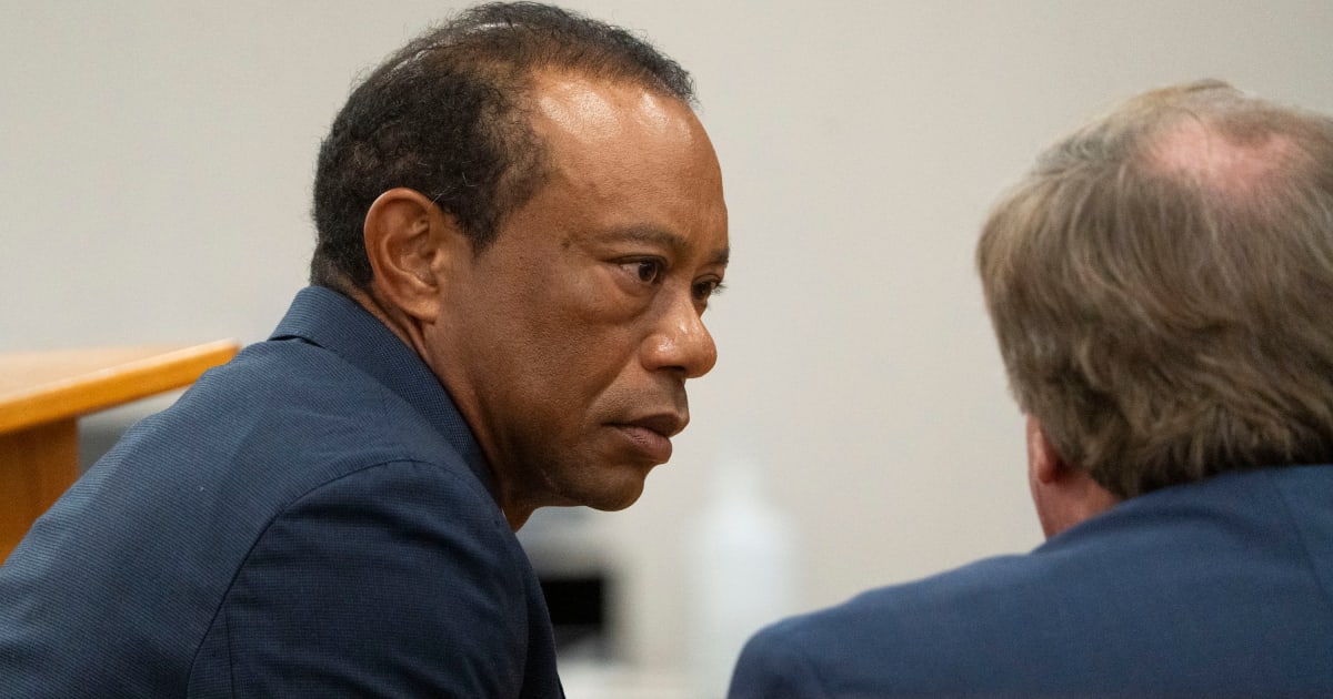 Tiger Woods appeared in County Judge Darren Steele's courtroom for a plea hearing from an arrest in March, at the Martin County Courthouse in Stuart, Fla, Wednesday, September 2, 2026 (AP Photos)