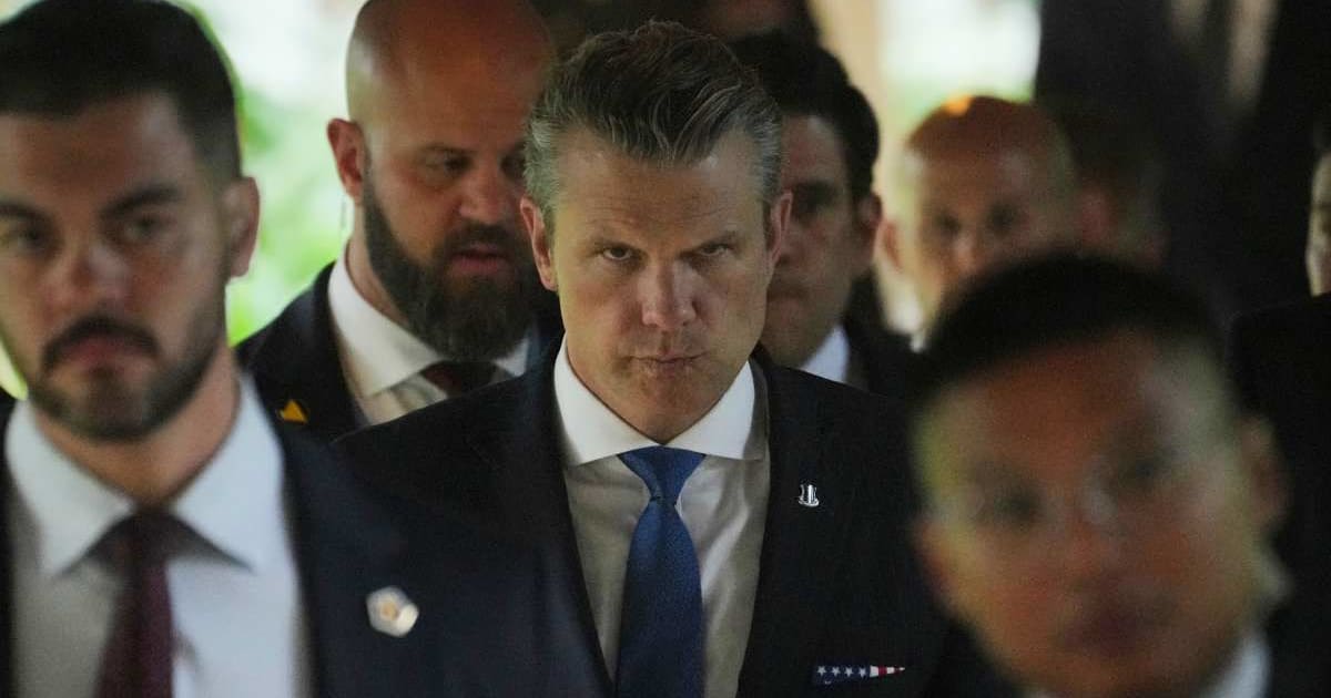 Sen Thom Tillis said Secretary of War Pete Hegseth was driving experienced commanders away as Dan Driscoll's resignation deepened turmoil inside the Army (AP Photo/Achmad Ibrahim)