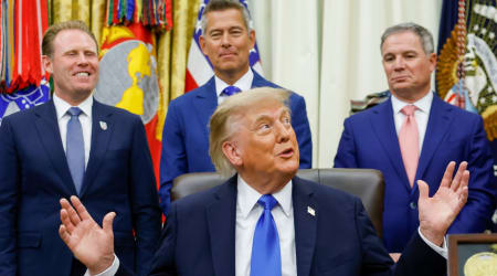 'In 2 hours': Trump claims tariff threat forced Canada's hand in Gulfstream fight