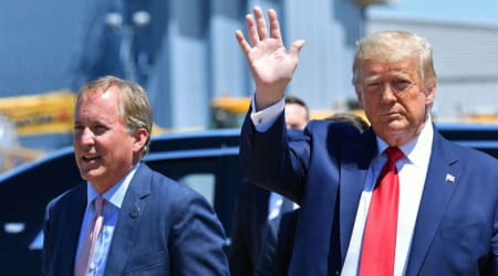 Trump roasts Ken Paxton’s ‘look’ and TV interviews while backing his Texas Senate bid