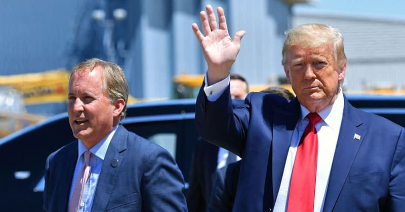 Trump roasts Ken Paxton’s ‘look’ and TV interviews while backing his Texas Senate bid