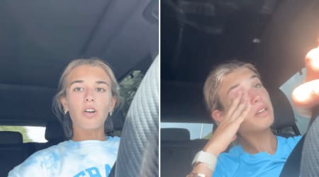 Kai Trump gets emotional while leaving home for college and joining Miami’s golf team