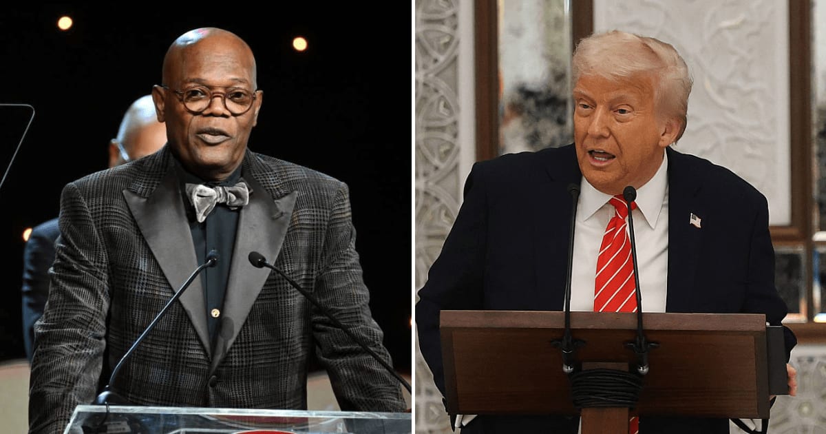A social media post claims Samuel L Jackson slammed President Donald Trump, saying 'he doesn't care about the people' (Getty Images)