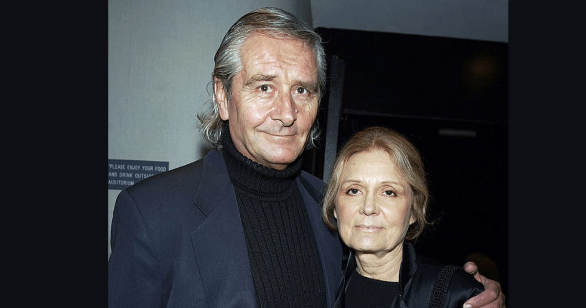 Gloria Steinem married David Bale, the father of actor Christian Bale, in 2000 at age 66 (Getty Images)