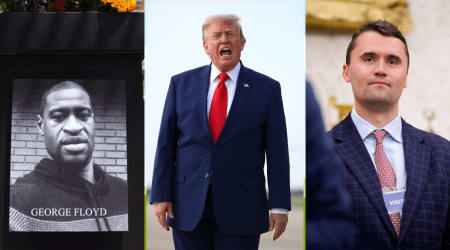 Fact Check: Did Trump suggest replacing George Floyd statue with one of Charlie Kirk?