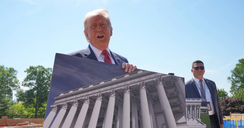 'Nobody will do it once I'm gone': Trump gives blunt reason for Washington building blitz