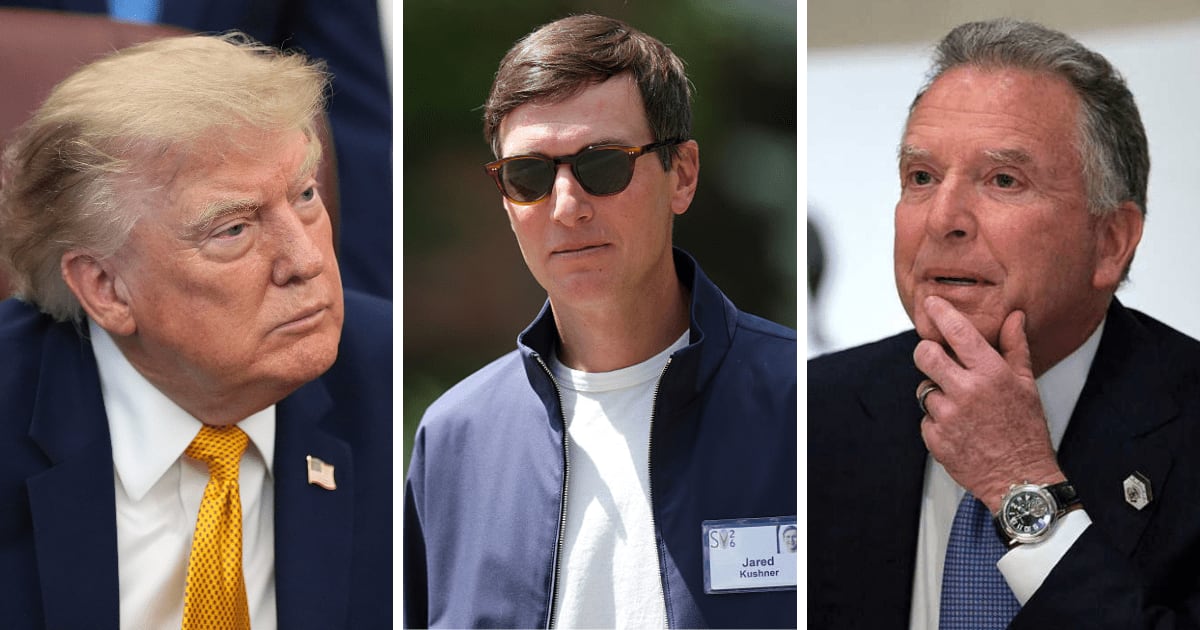 President Trump's envoys Steve Witkoff and Jared Kushner are getting ready for Moscow-Kyiv talks, with Ukraine promising safe skies for their travel (AP Photo, Getty Images)