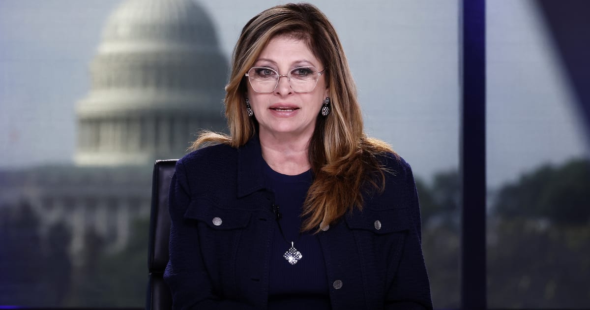 Maria Bartiromo during FOX Business Network's 'Mornings with Maria' at Fox Business Studios on June 9, 2026, in Washington, DC (Paul Morigi/Getty Images)