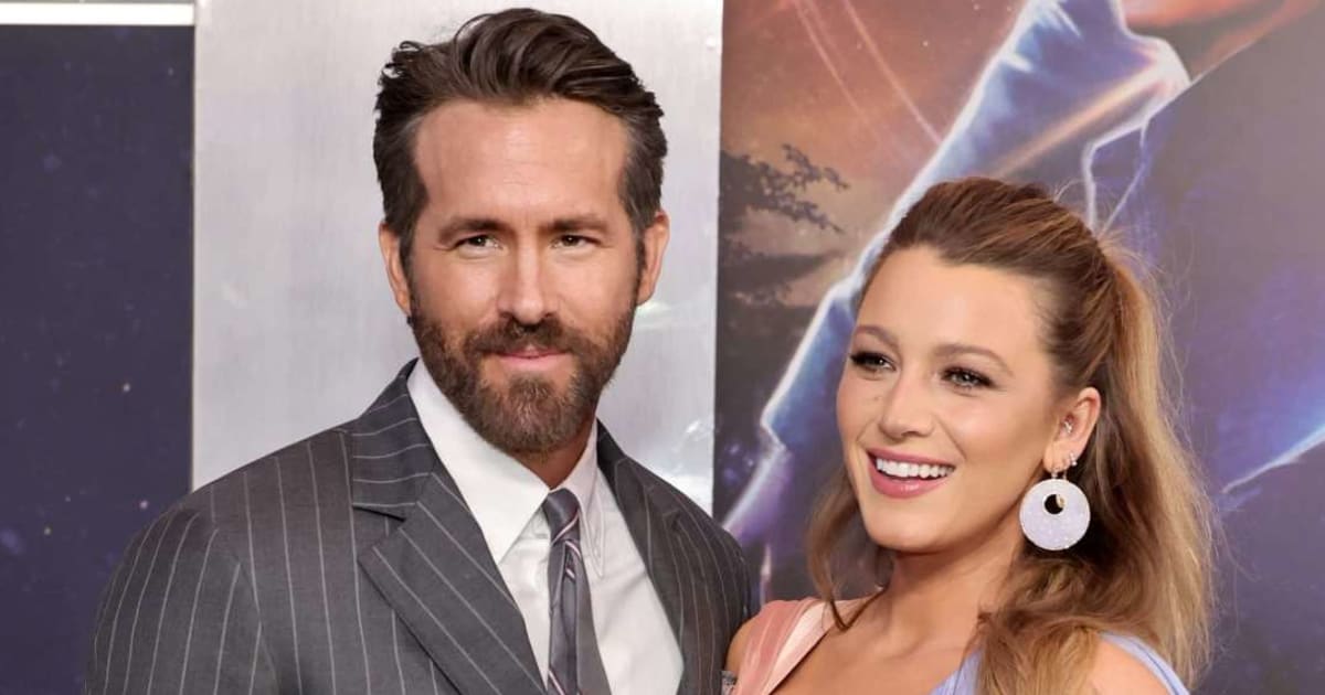 Blake Lively gave fans a playful glimpse of her husband, Ryan Reynolds, on Instagram (Getty Images)