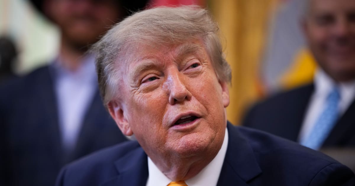 President Donald Trump spoke at the White House as he defended the US military operation in Iran (Getty Images)