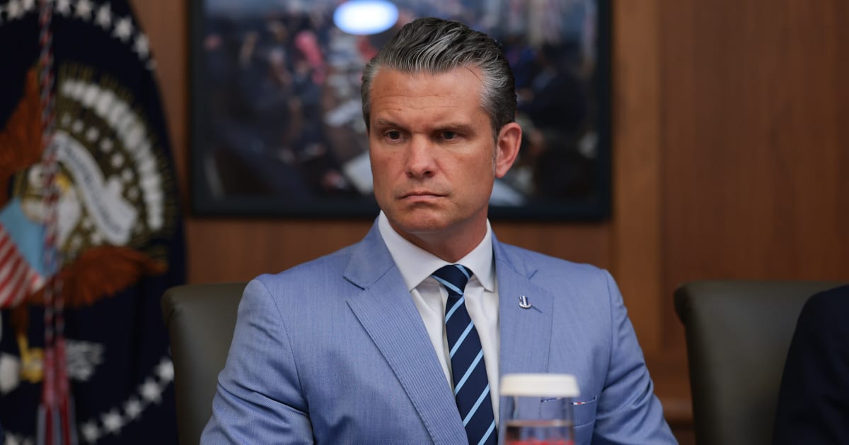 The guidelines emerged from a mid-July announcement by Defense Secretary Pete Hegseth (Getty Images)
