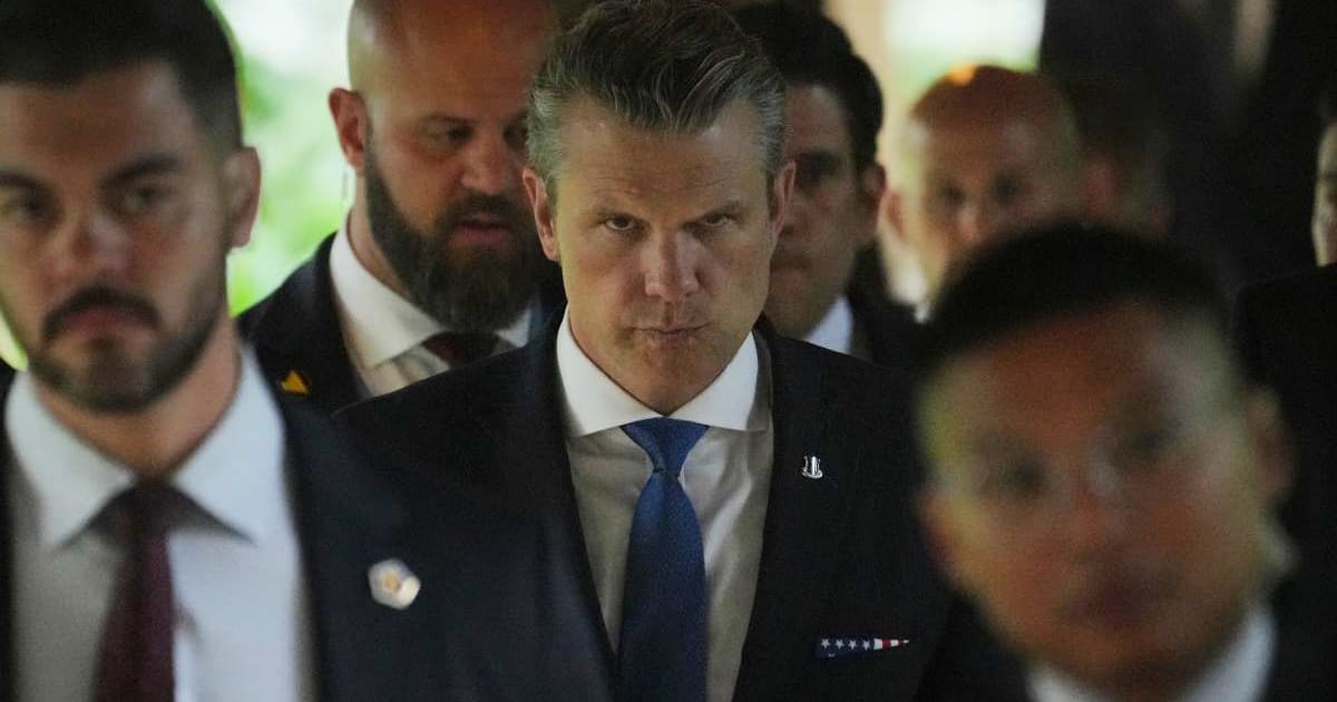 Stars and Stripes publisher Max Lederer accused Secretary of Defense Pete Hegseth of wanting to push only 'soundbites', instead of responding to actual reporting (AP Photo/Achmad Ibrahim)