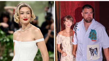 Gigi Hadid calls Taylor Swift’s husband Travis Kelce 'brother' in sweet campaign video