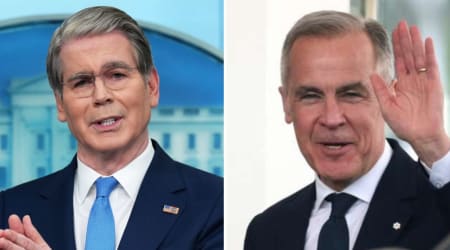 Scott Bessent compares Canada to ‘yippy dog’ in swipe at Mark Carney over trade deal
