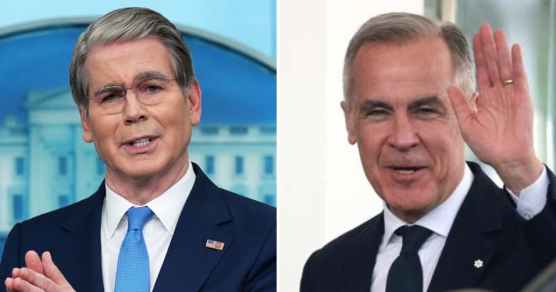 Scott Bessent compares Canada to ‘yippy dog’ in swipe at Mark Carney over trade deal
