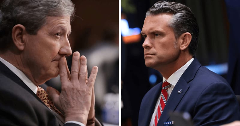 'It's not my place': John Kennedy makes unusual Pete Hegseth remark