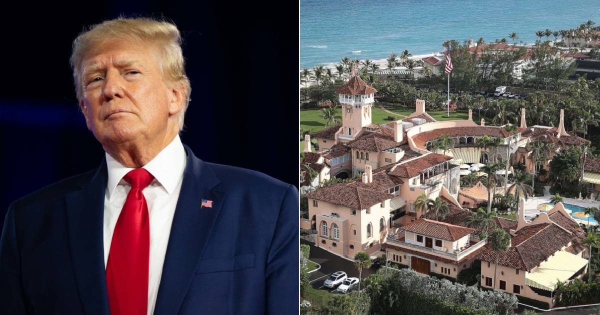 President Donald Trump called Mar-a-Lago the 'Southern White House,' praising it as the 'Best in the World' and 'free of charge' (Getty Iamges)
