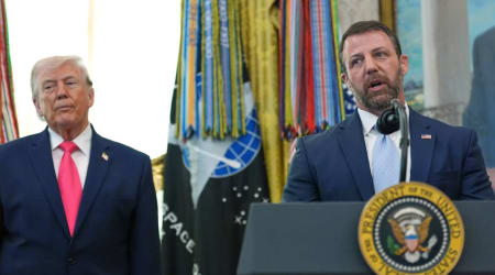 DHS turns eagle toward arrows in major seal change as Mullin declares 'we're at war'
