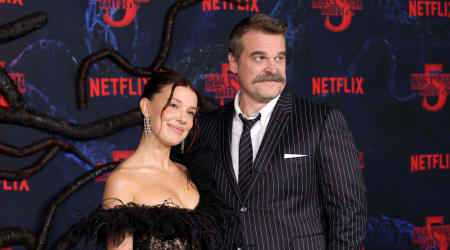 David Harbour shares rare insight into reuniting with Millie Bobby Brown after 'Stranger Things'