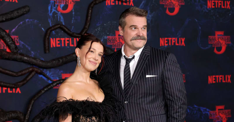 David Harbour shares rare insight into reuniting with Millie Bobby Brown after 'Stranger Things'