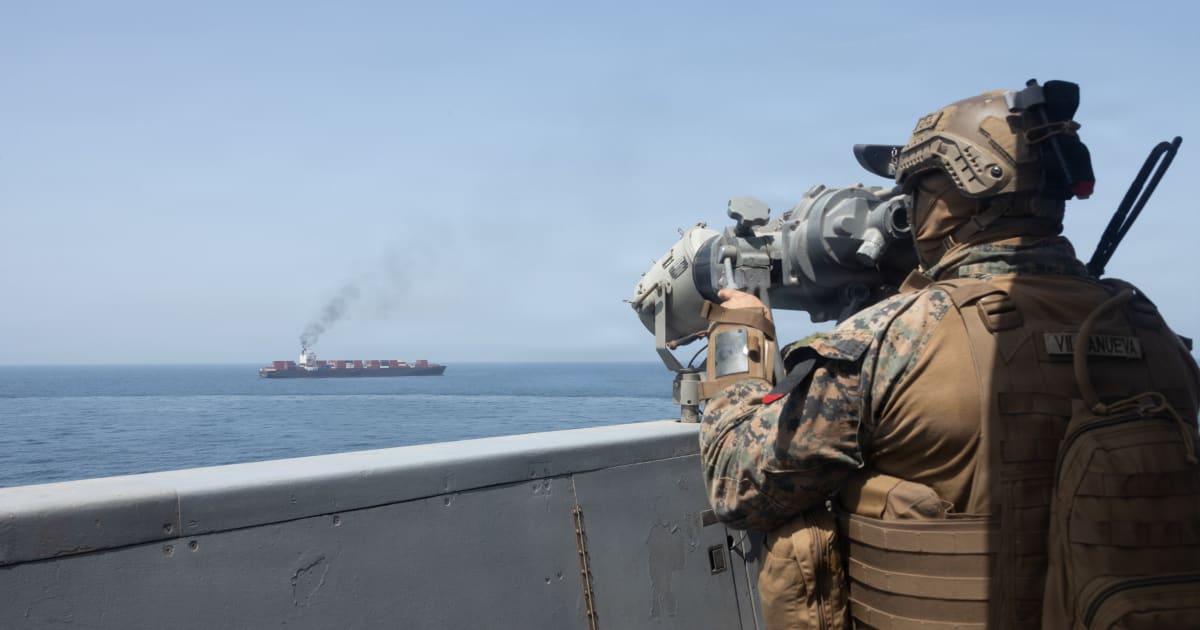 Supreme National Security Council secretary Mohsen Rezaei said Iran would announce a restricted zone near the Strait of Hormuz in the coming days (Getty Images)