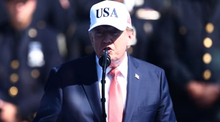 Trump gets South Tower steel gift and reveals what firefighters did to him on 9/11