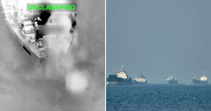 US strikes five Iranian oil tankers, as Iran fires missiles at US bases in Jordan
