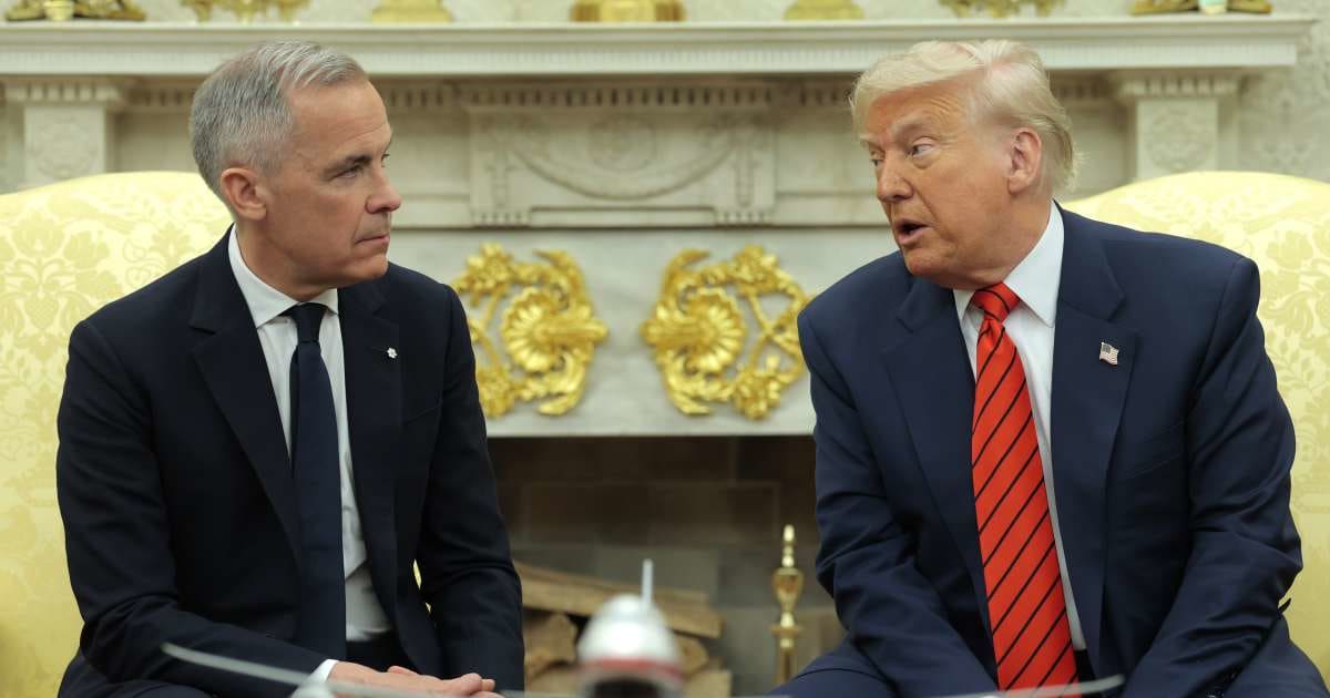 Donald Trump is banning most Canadian alcohol, motorcycles, whey, molasses and nonalcoholic beer imports from September 29 (Anna Moneymaker/Getty Images)