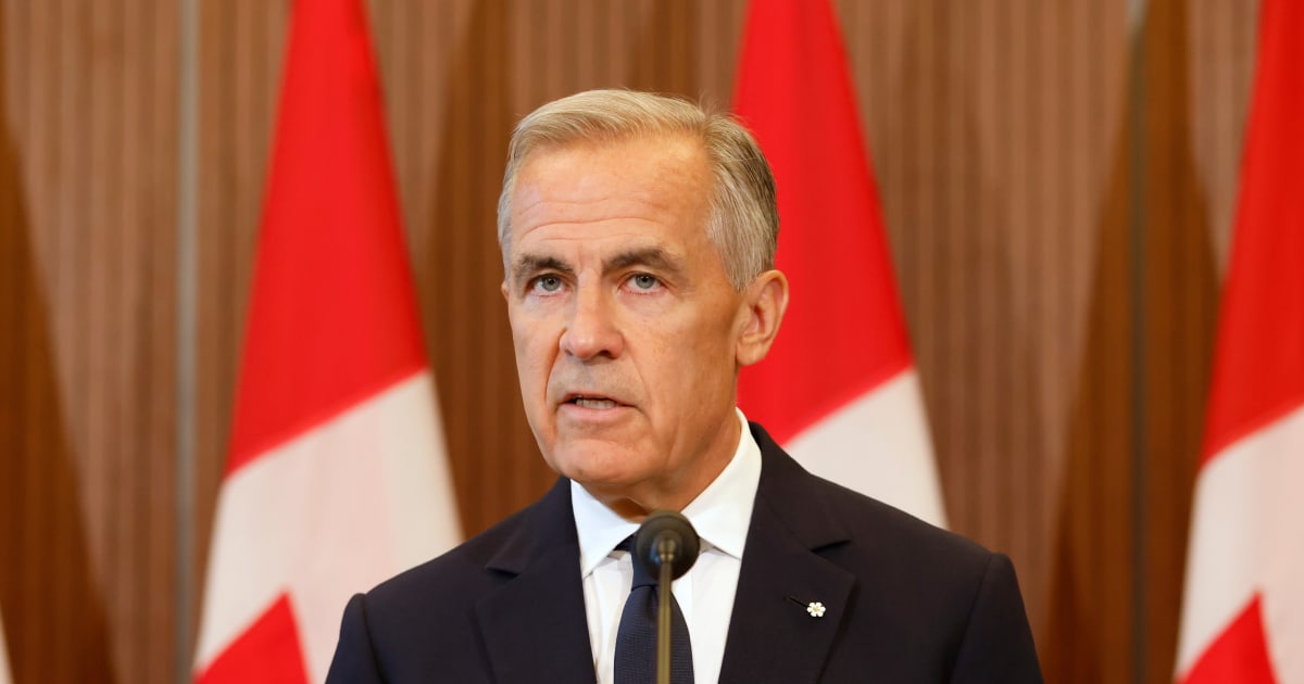 Trump and Mark Carney taking tougher stances in the dispute (Patrick Doyle/The Canadian Press via AP)